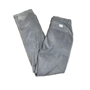 Men's Gray Corduroy Pants